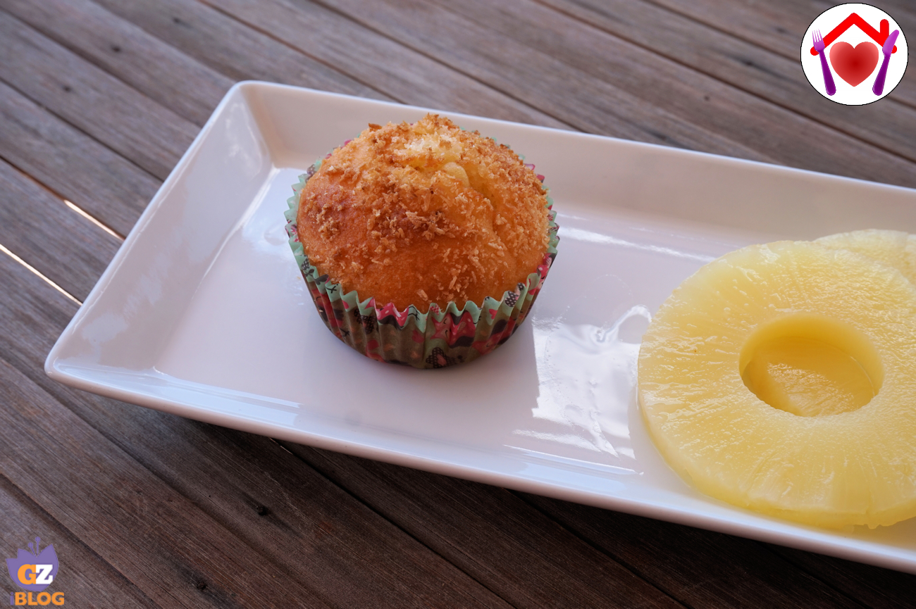Muffin ananas e cocco
