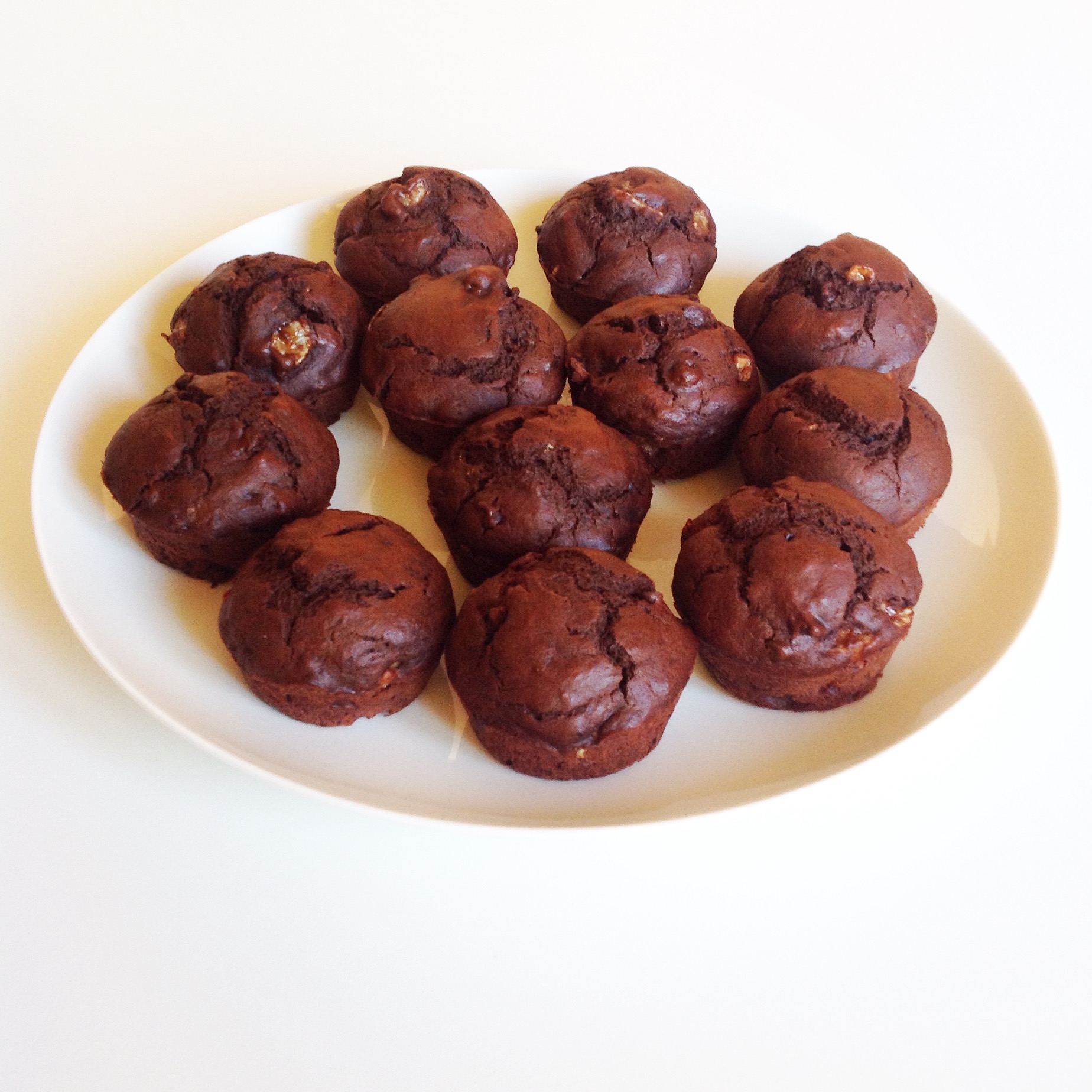 Muffin banana e cioccolato