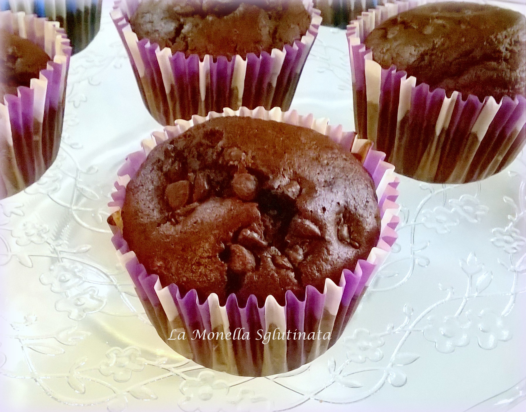 Muffin cioccolatosi senza glutine