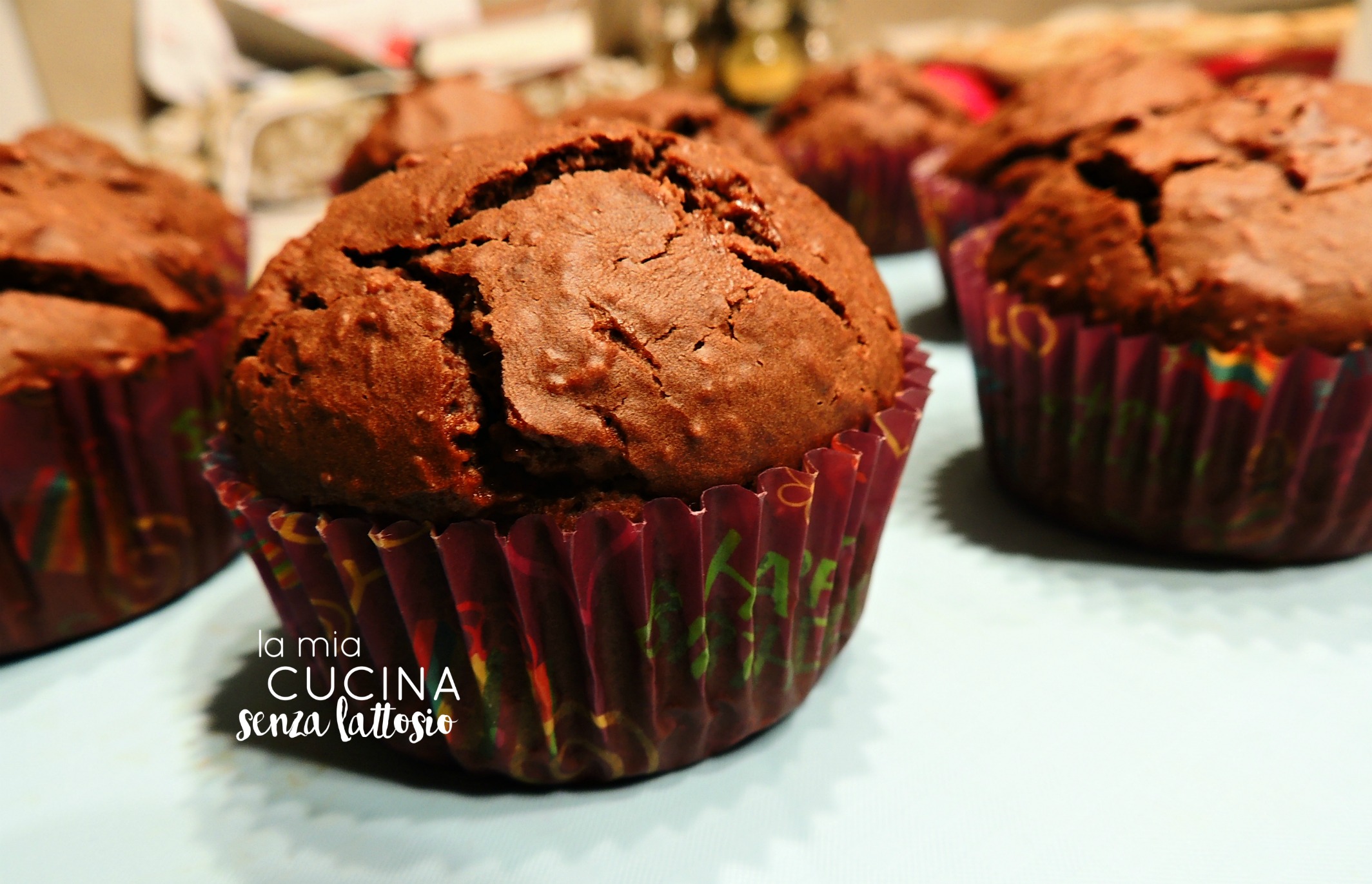 Muffin cocco e cacao
