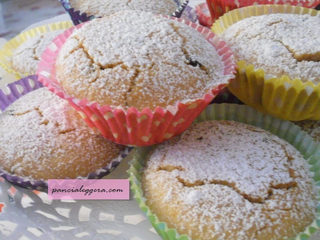 Muffin cocco e cioccolato senza glutine