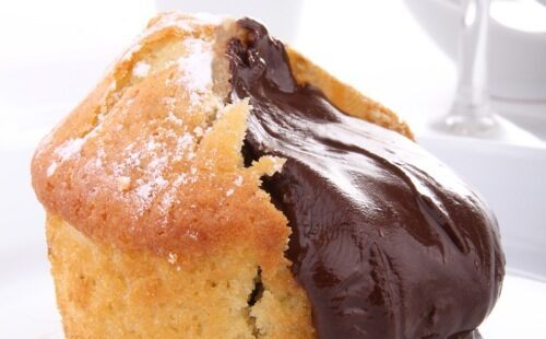 Muffin con cuore di nutella