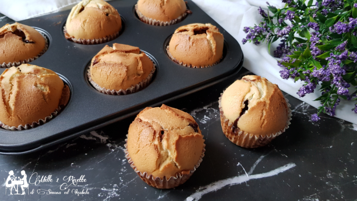 Muffin con cuore di nutella(r)