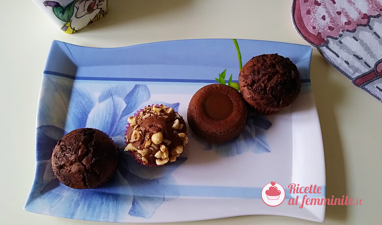 Muffin con farina di castagne