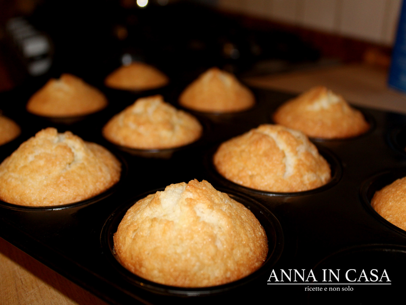 Muffin con farina di mandorle (gluten/lattosio free)