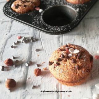 Muffin con farina di quinoa e nocciole
