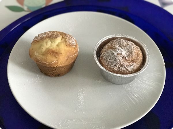 Muffin con gocce di cioccolato