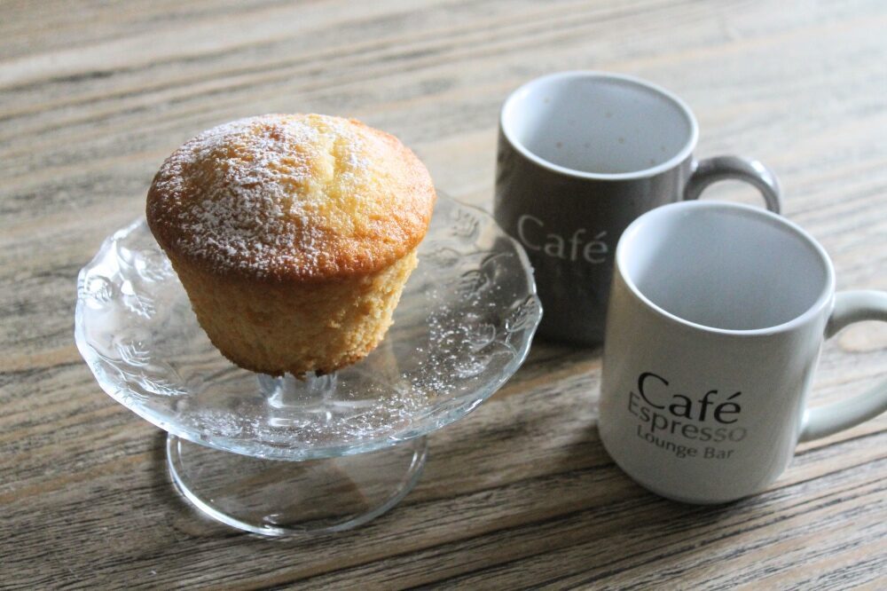 Muffin con limone e miele di acacia