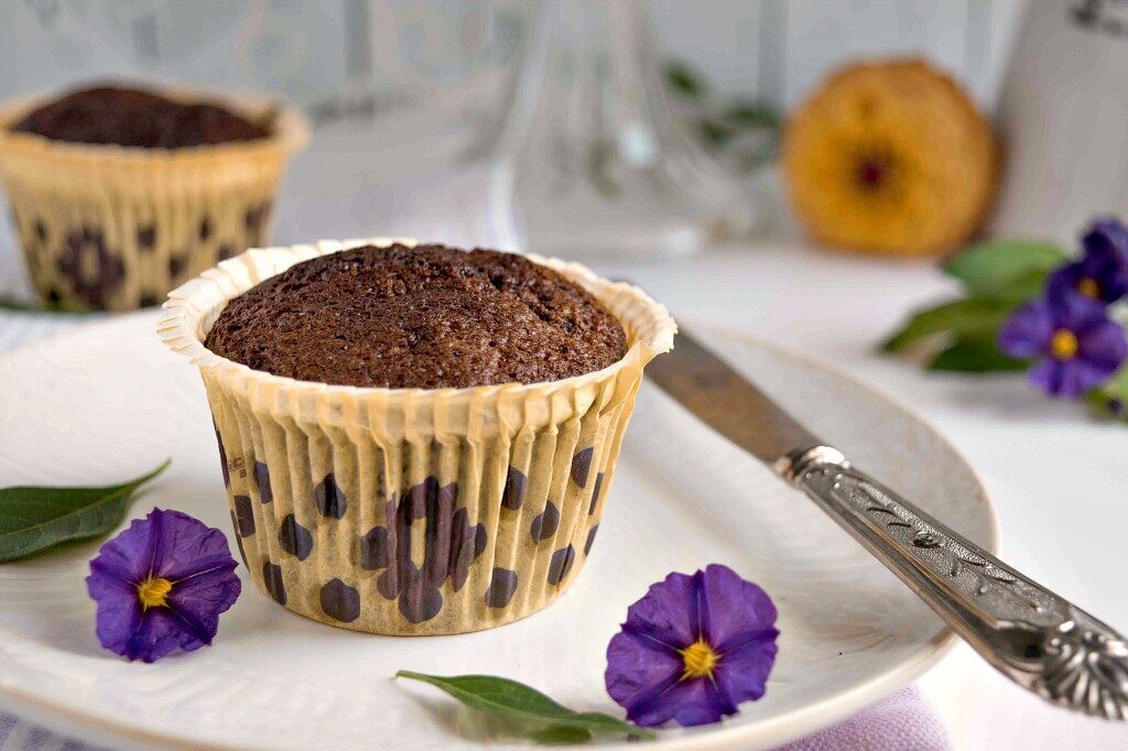 Muffin con mandorle e cioccolato, ricetta senza farina