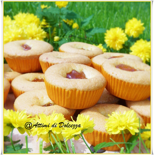 MUFFIN CON MARMELLATA