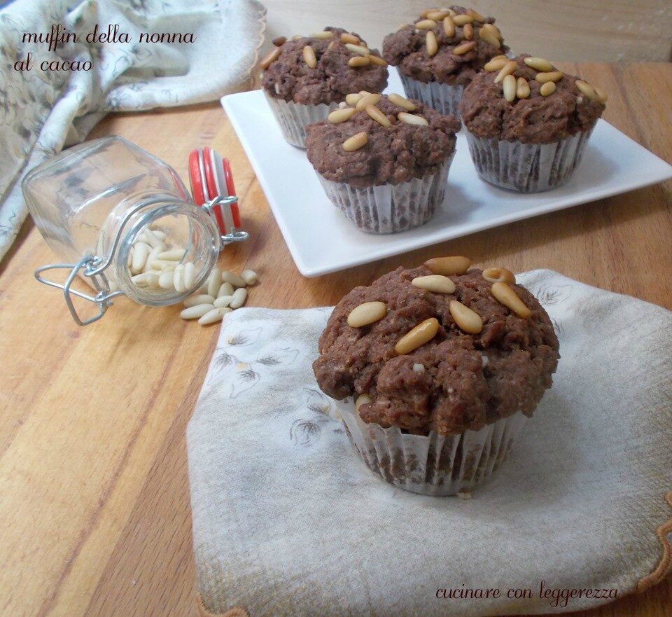 Muffin della nonna al cacao