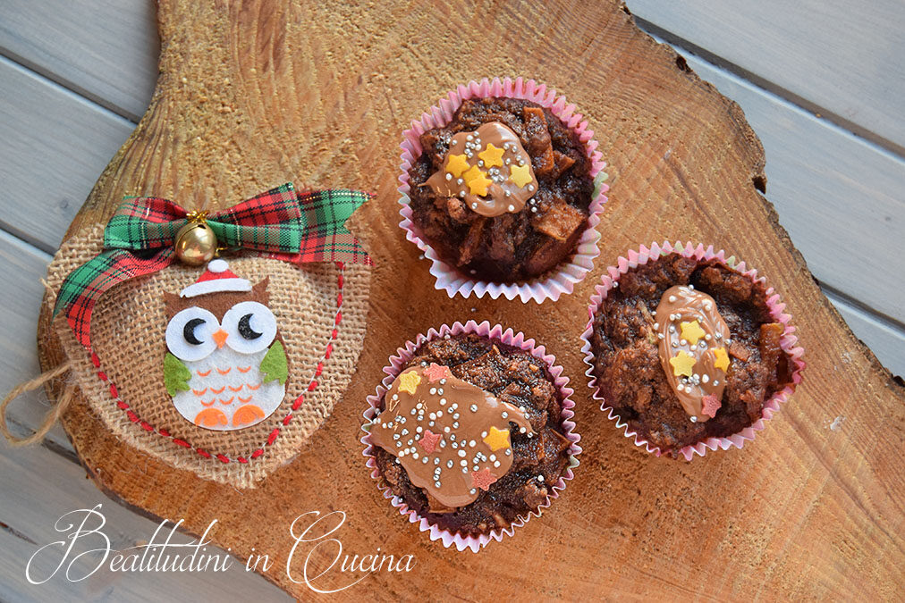 Muffin di panettone