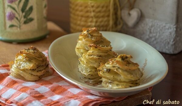 Muffin di patate agli aromi