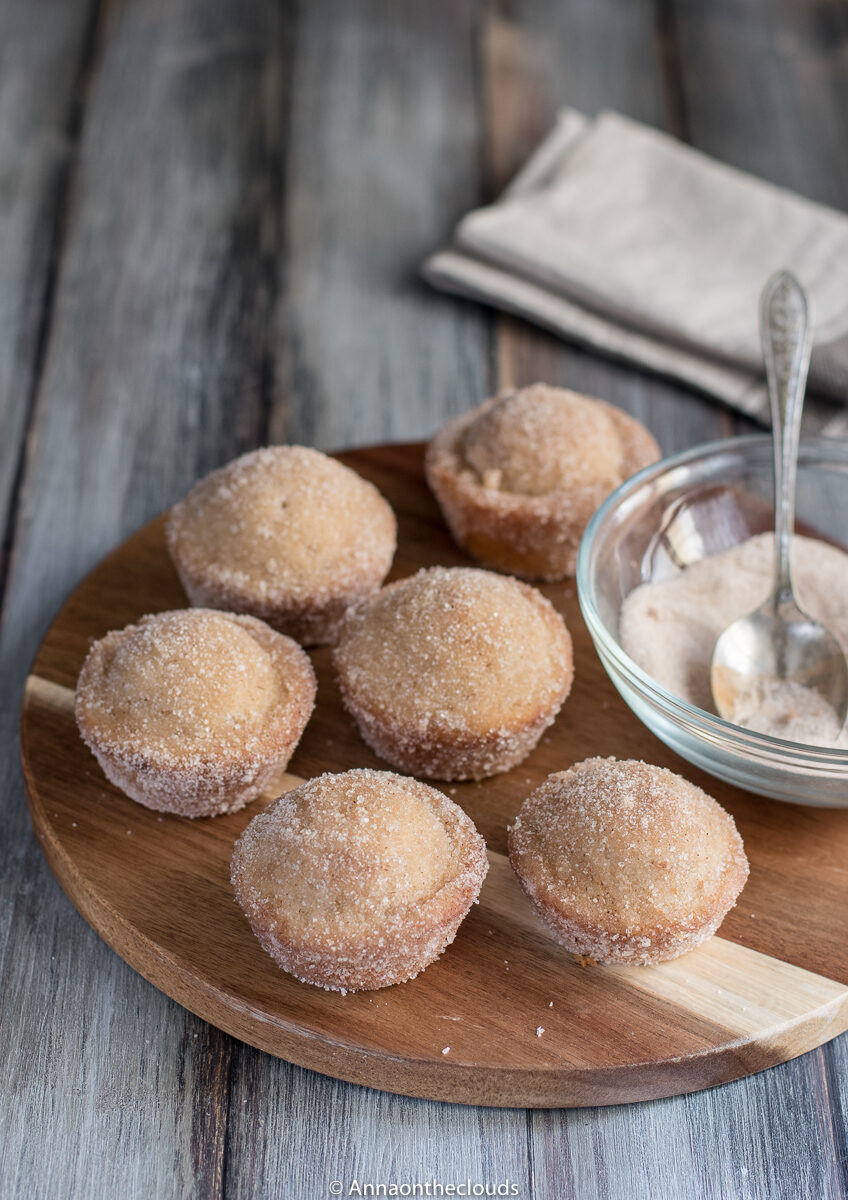 Muffin donuts alla cannella ricetta veloce