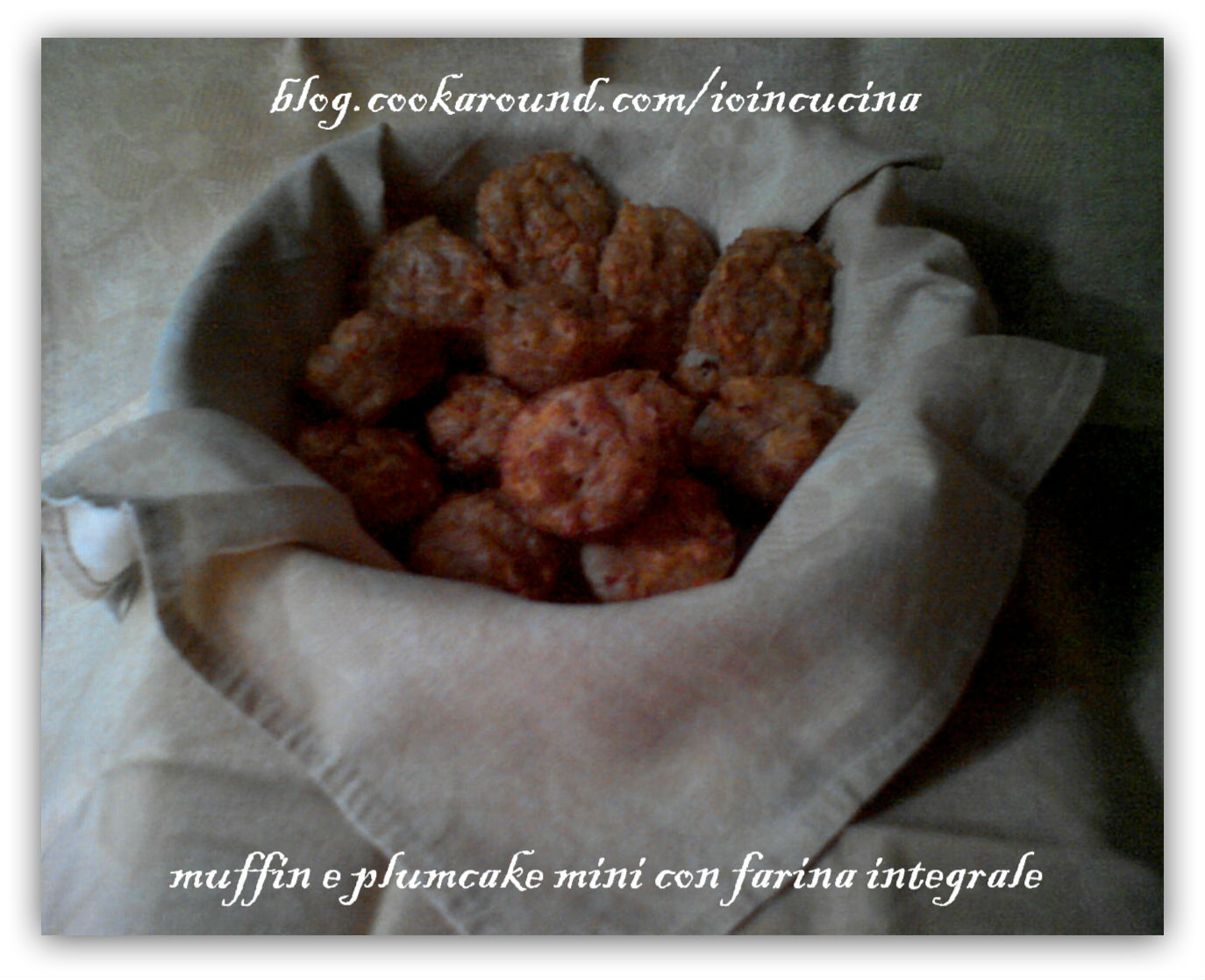 Muffin e plumcake mini con farina integrale