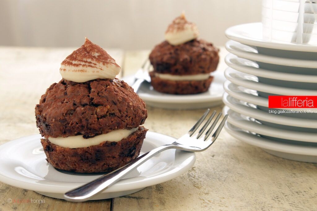 Muffin farciti alla crema di mascarpone