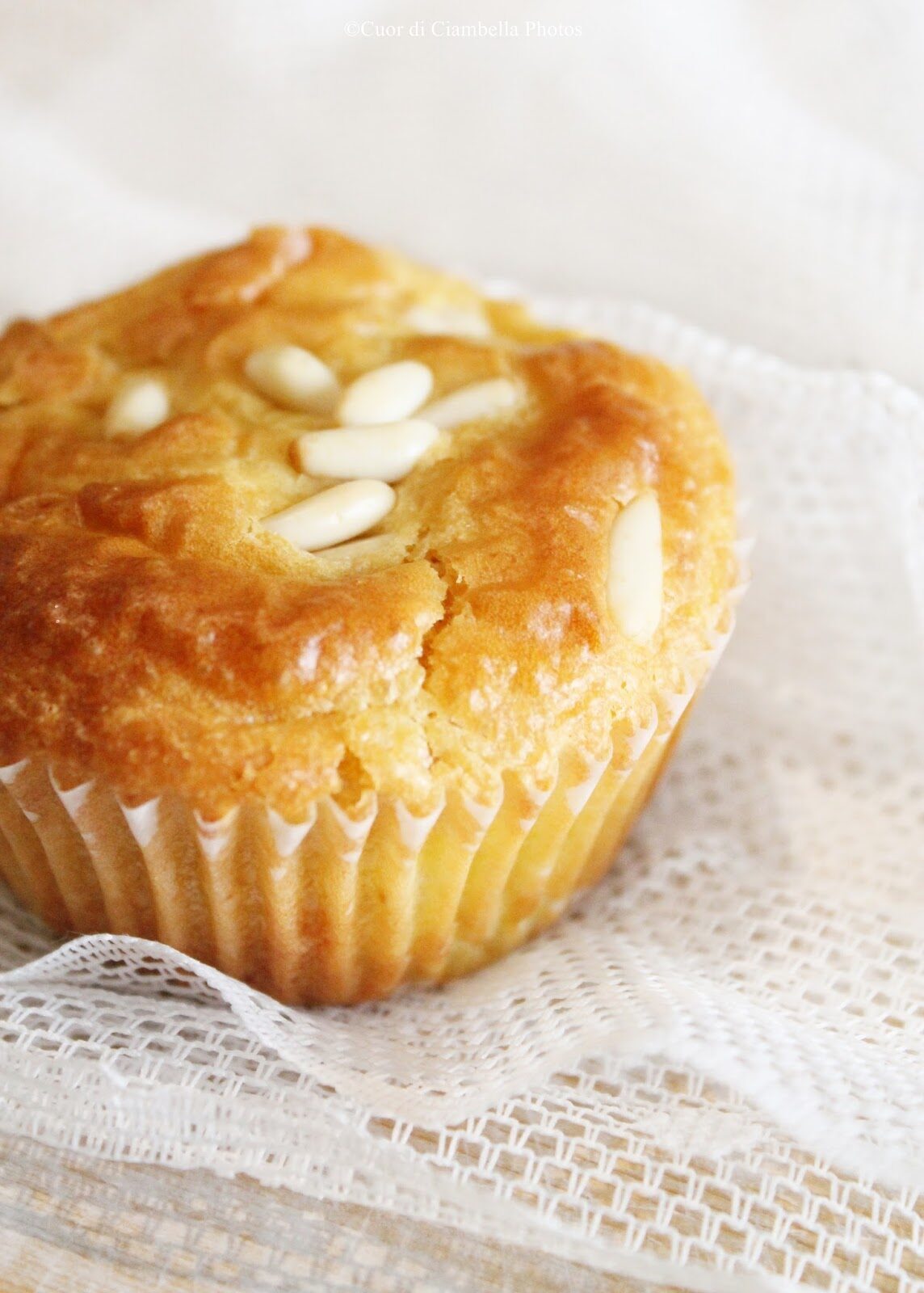 Muffin glutenfree con mango e pinoli (senza pesare gli ingredienti)