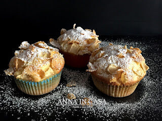 Muffin mele e corn flakes
