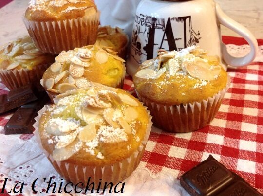 Muffin pera e cioccolato senza burro