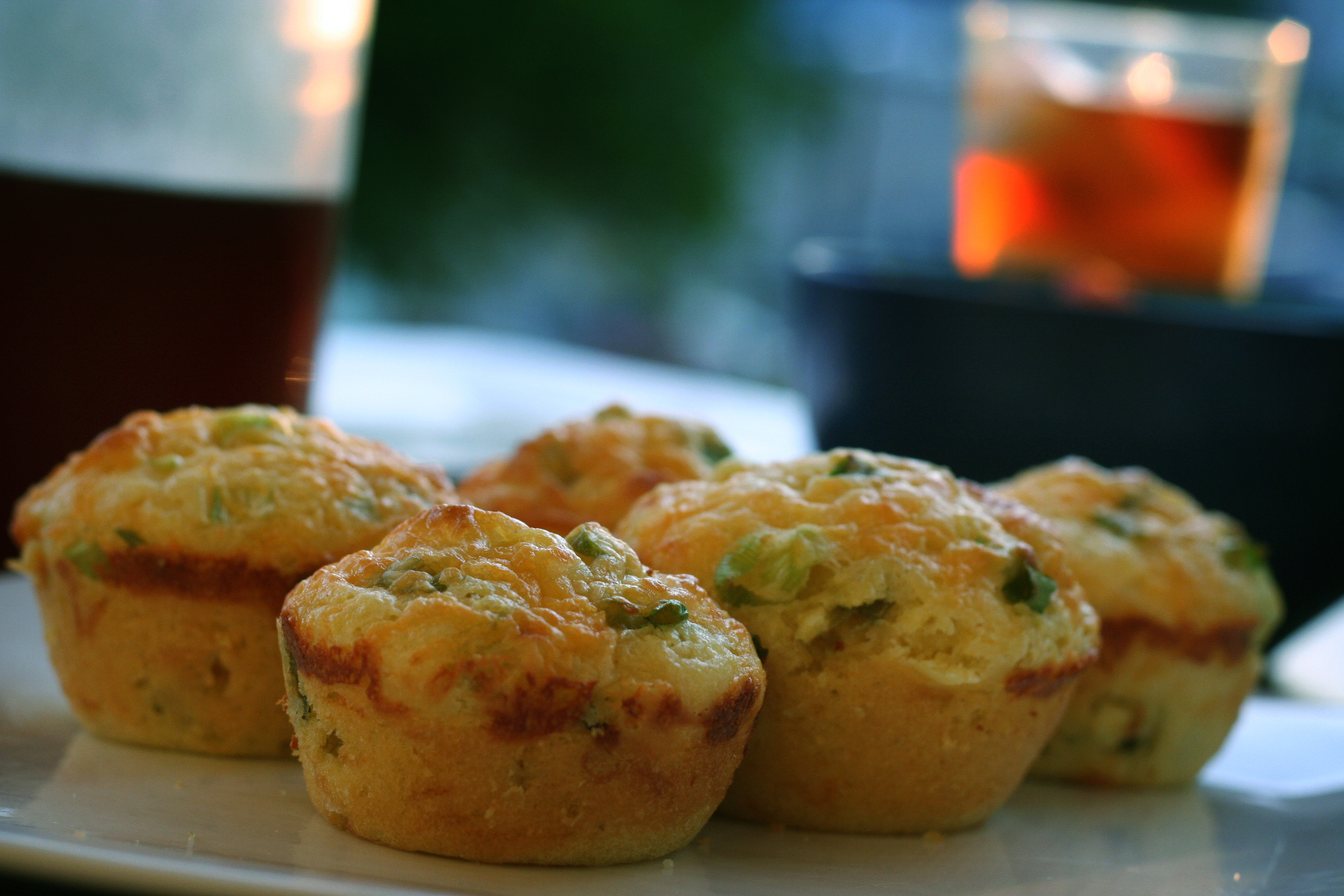 Muffin piselli e prosciutto