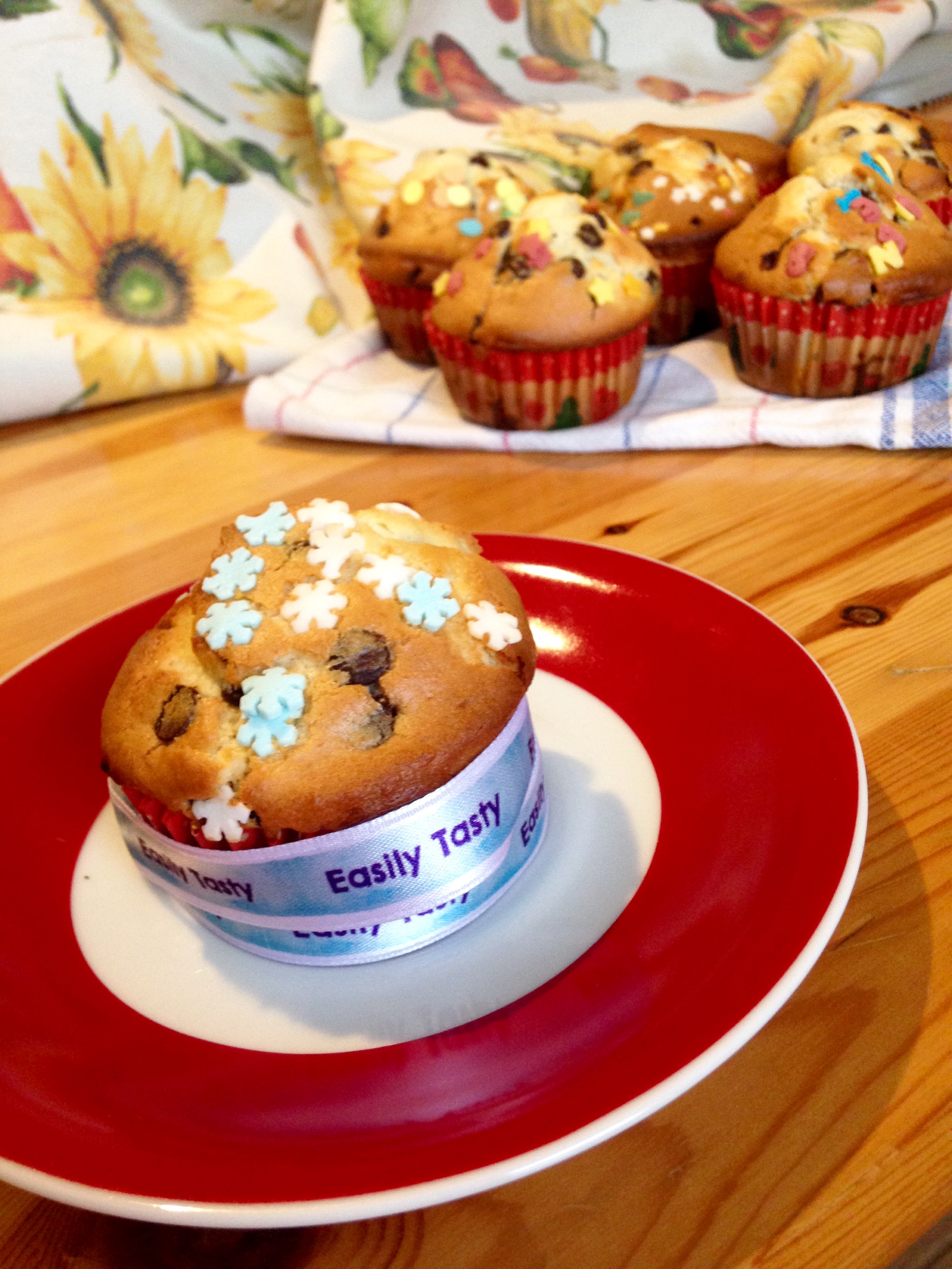 Muffin ricotta e cioccolato