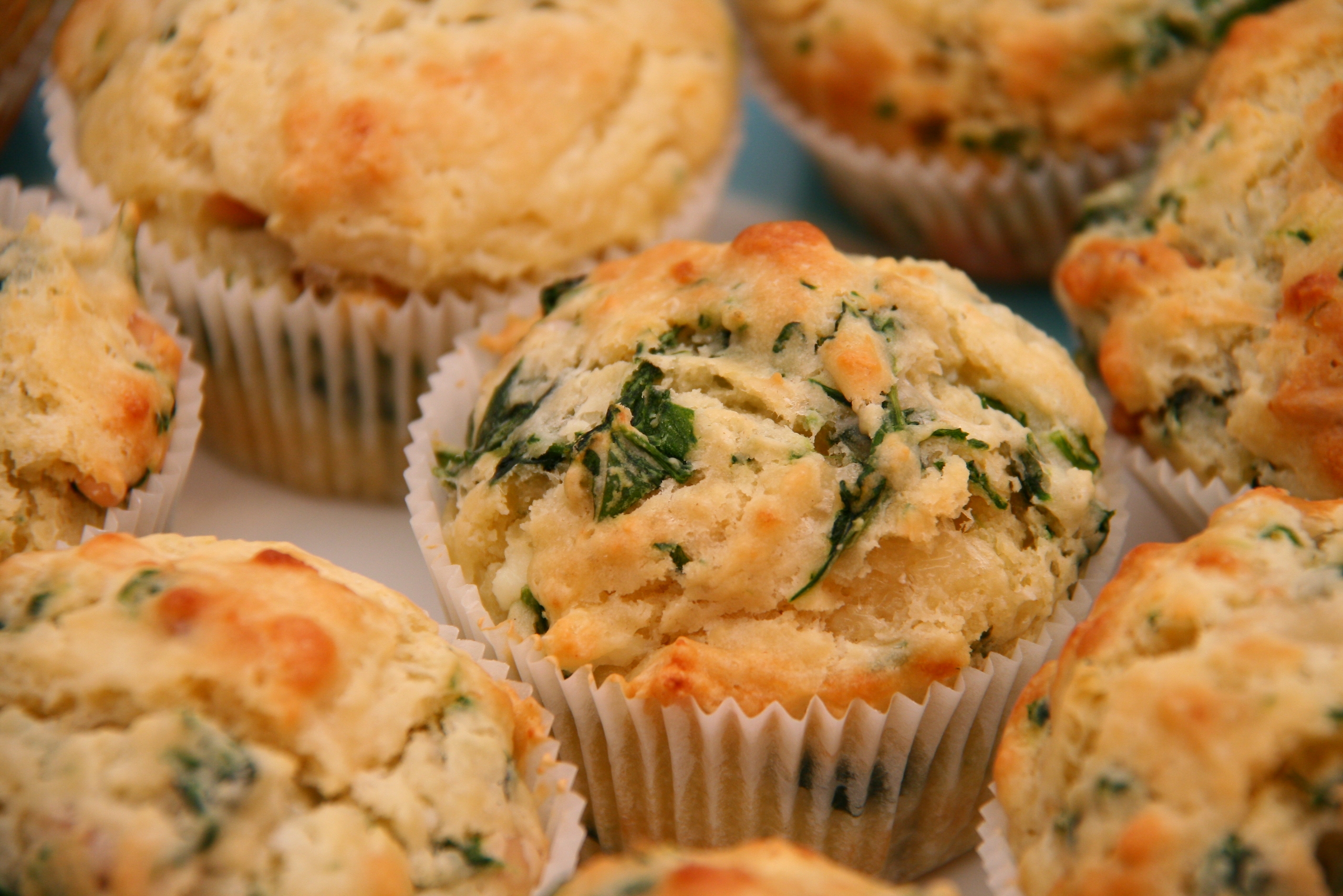 Muffin ricotta e spinaci