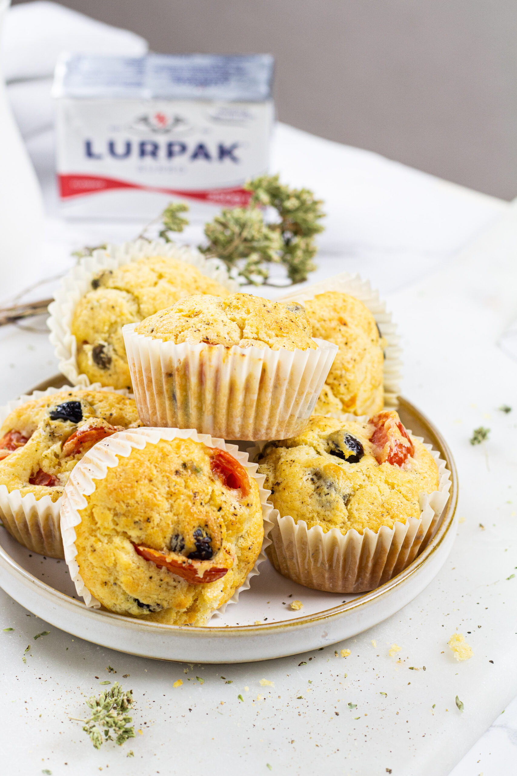 Muffin salati al burro