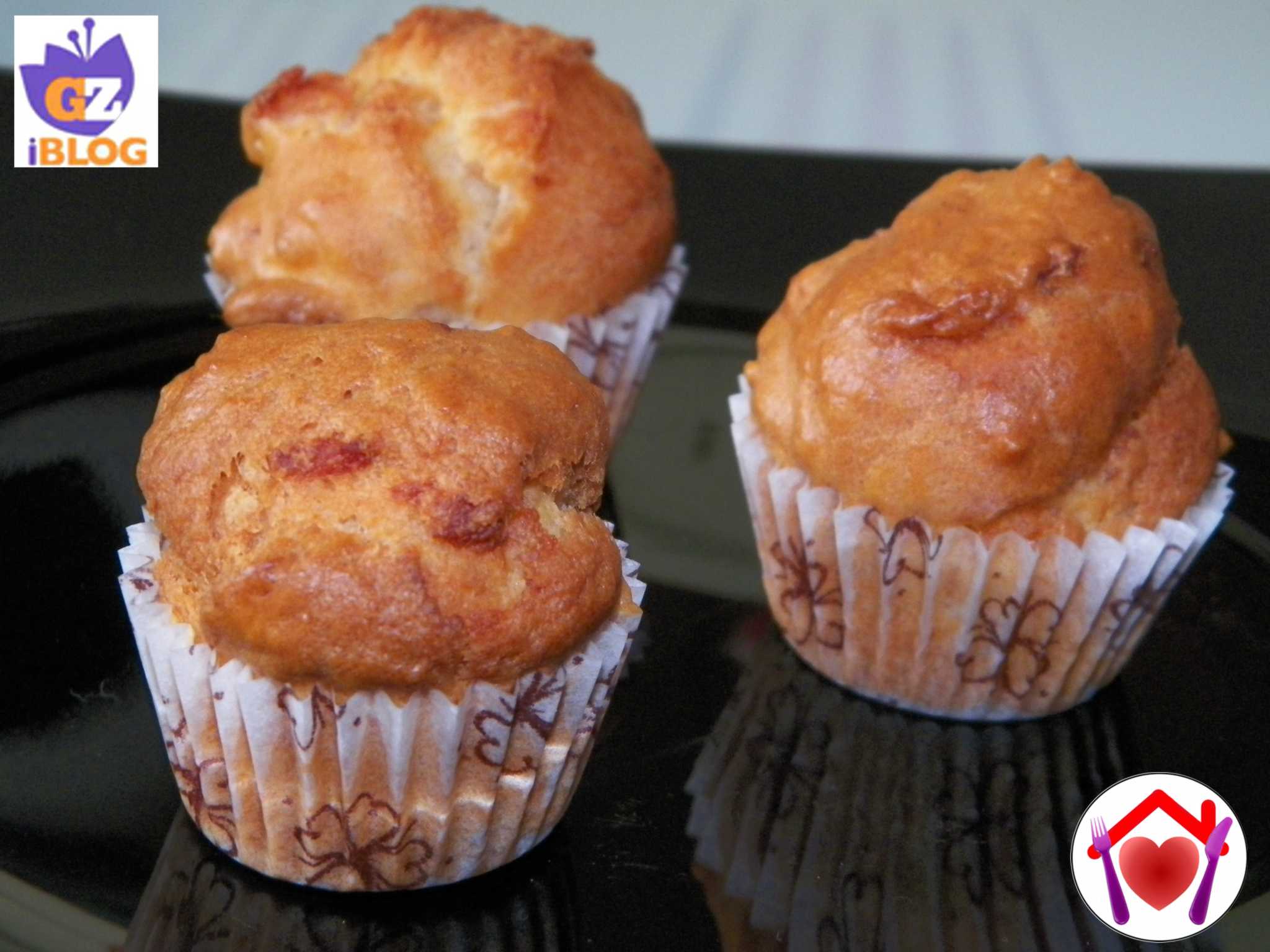 Muffin salati al salmone