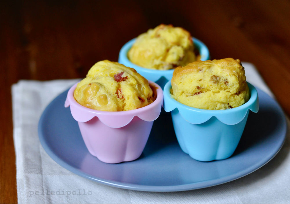 Muffin salati allo yogurt soffici e gustosi