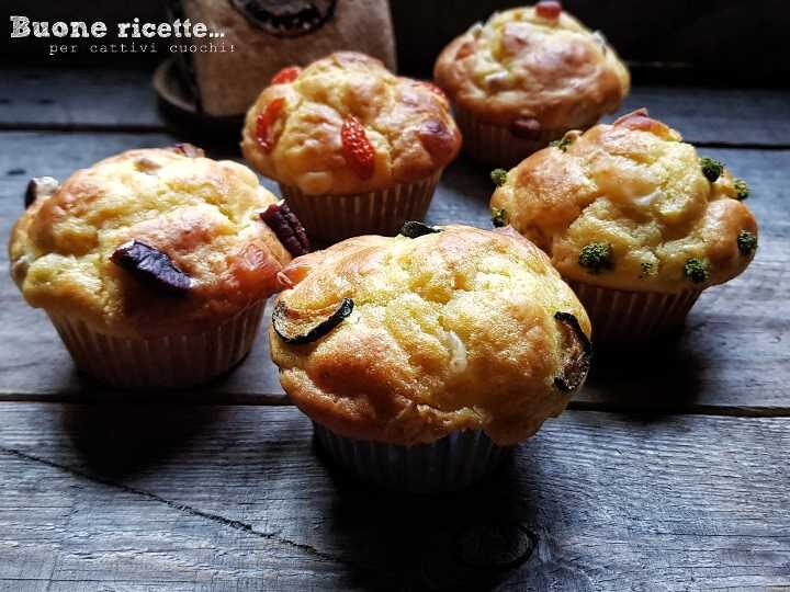 Muffin salati, antipasto goloso