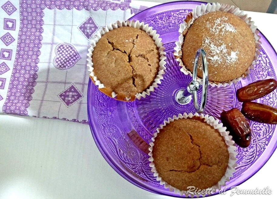 Muffin senza zucchero e gluten free