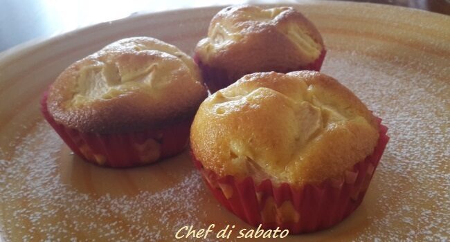 Muffin soffici alle mele