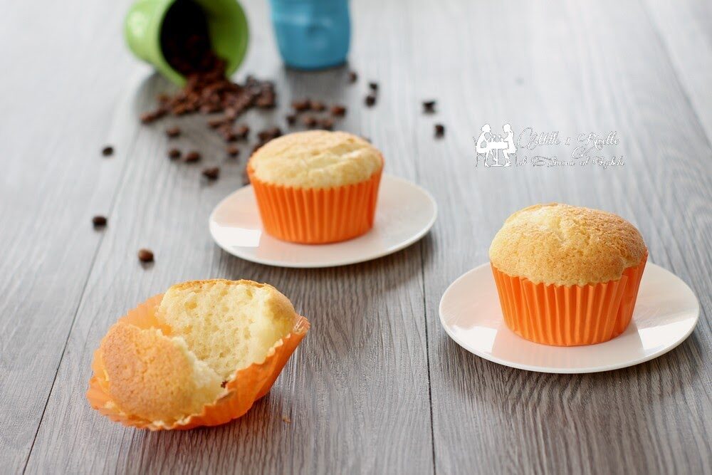 Muffin soffici vaniglia e limone