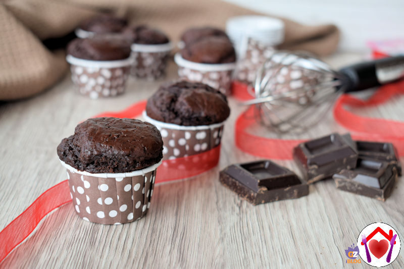 Muffin vegani al cacao