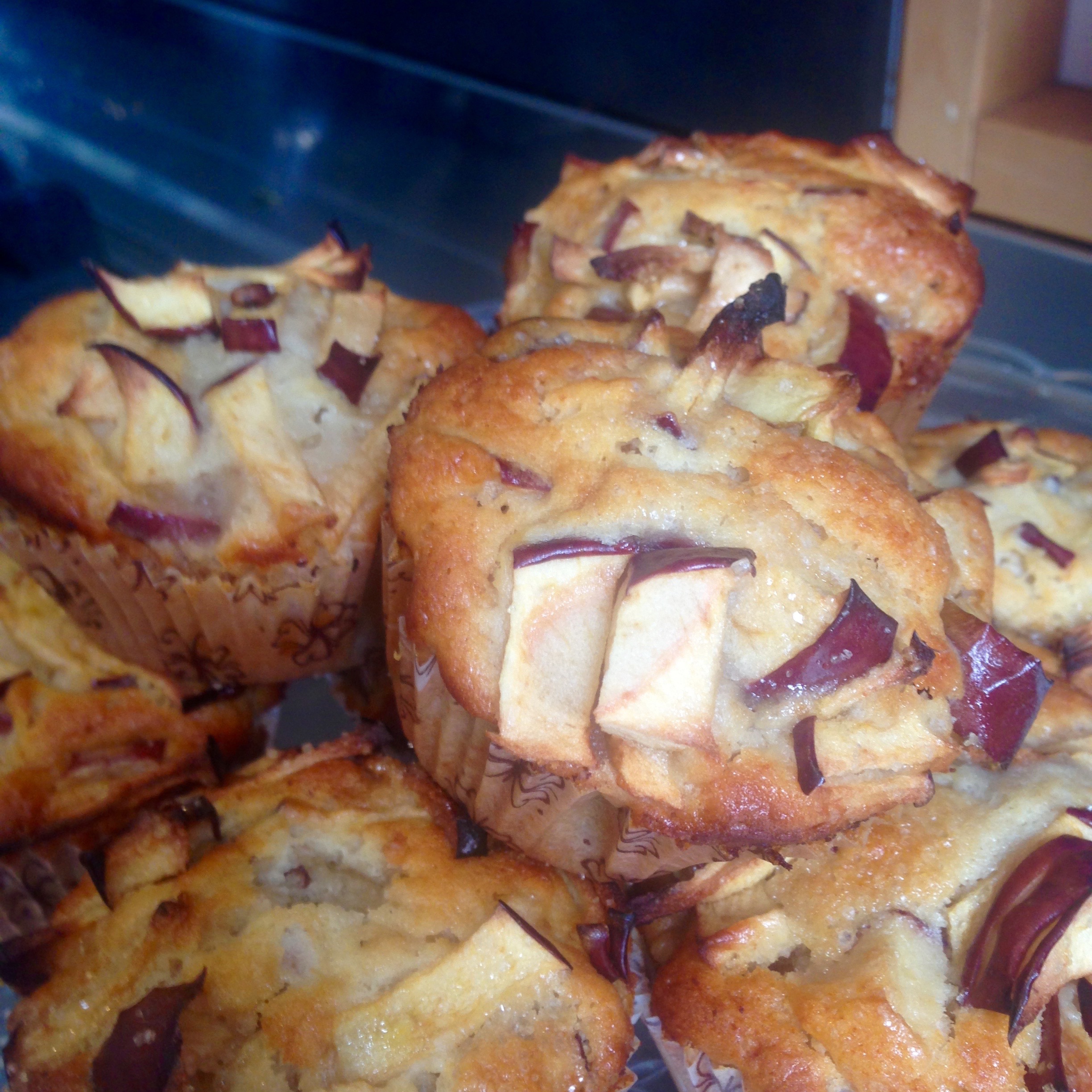 Muffin vegani alle mele