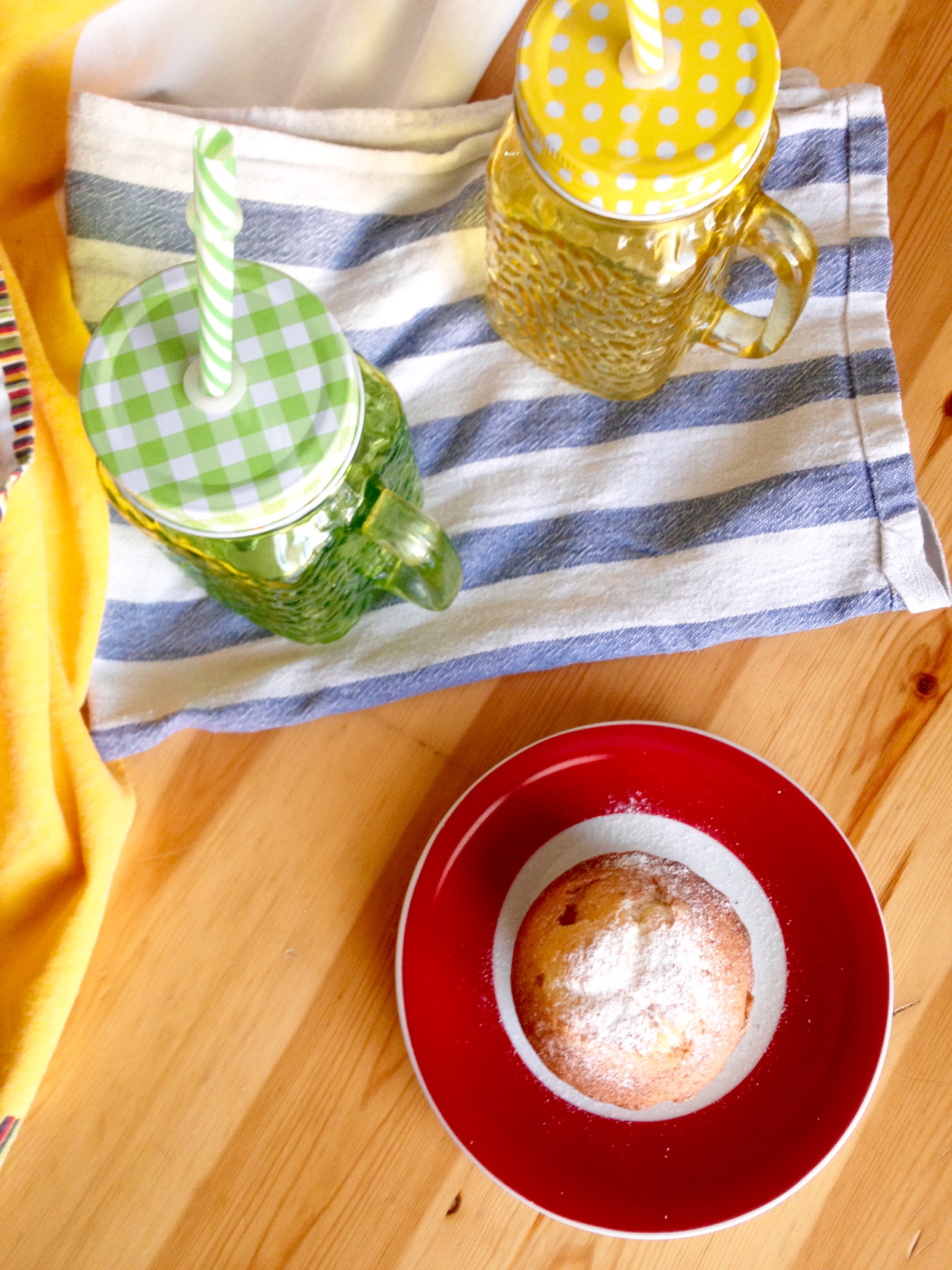 Muffin yogurt e uvetta