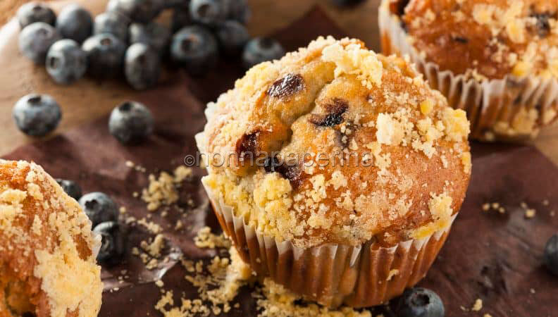 Muffins ai mirtilli