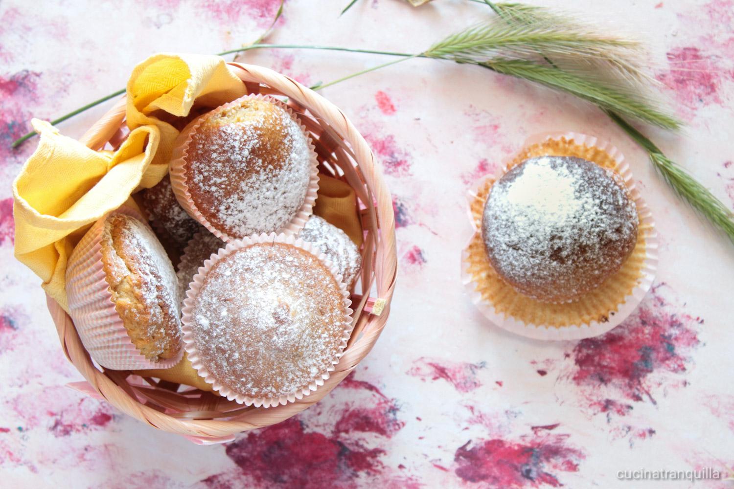 Muffins al caffè con yogurt