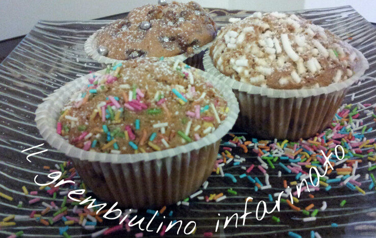 Muffins al caffe’ d’orzo