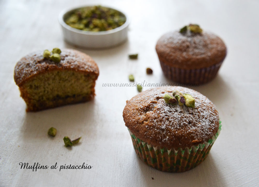 Muffins al pistacchio di bronte golosi