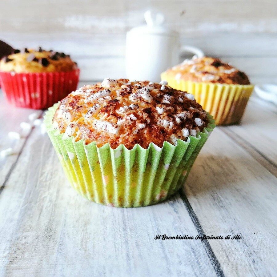 Muffins alla polpa di pesca