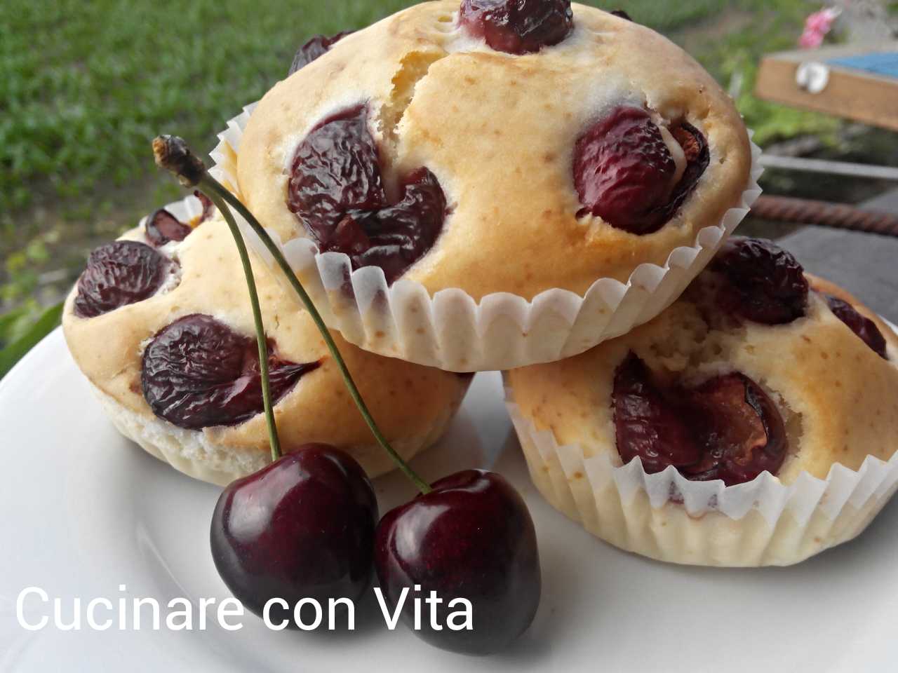 Muffins alle ciliegie