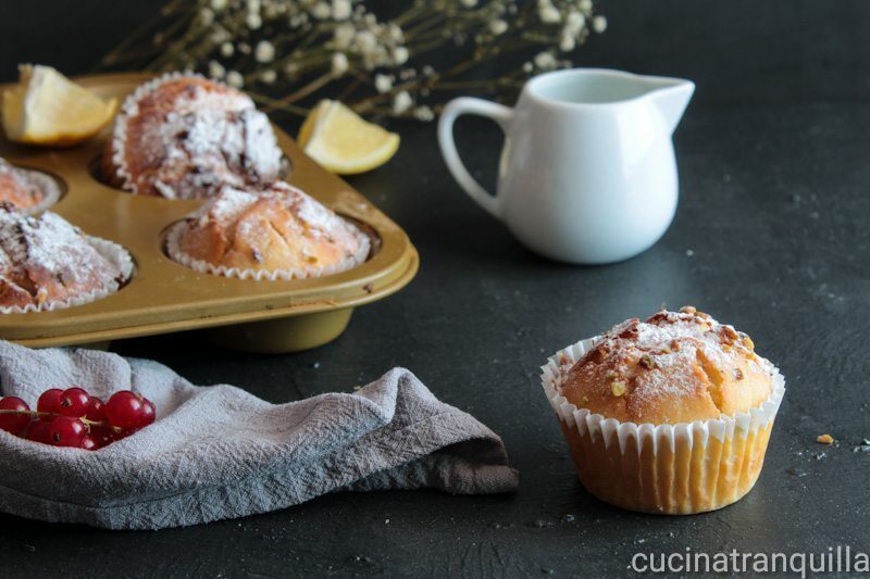 Muffins limone e yogurt greco