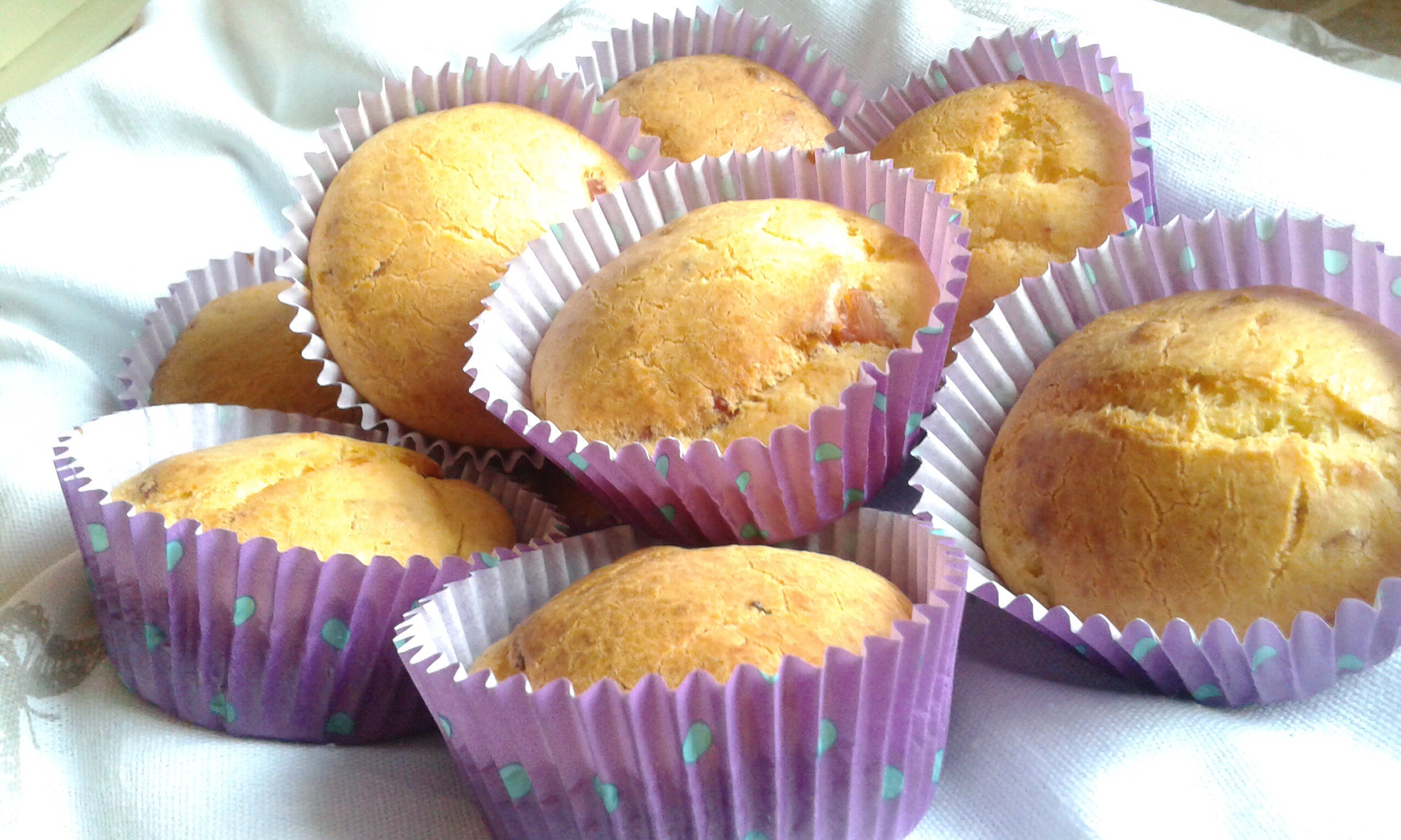 Muffins salati senza glutine