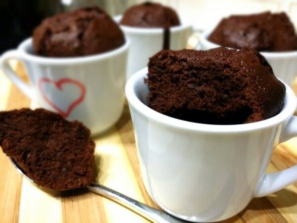 Mug cake al cioccolato