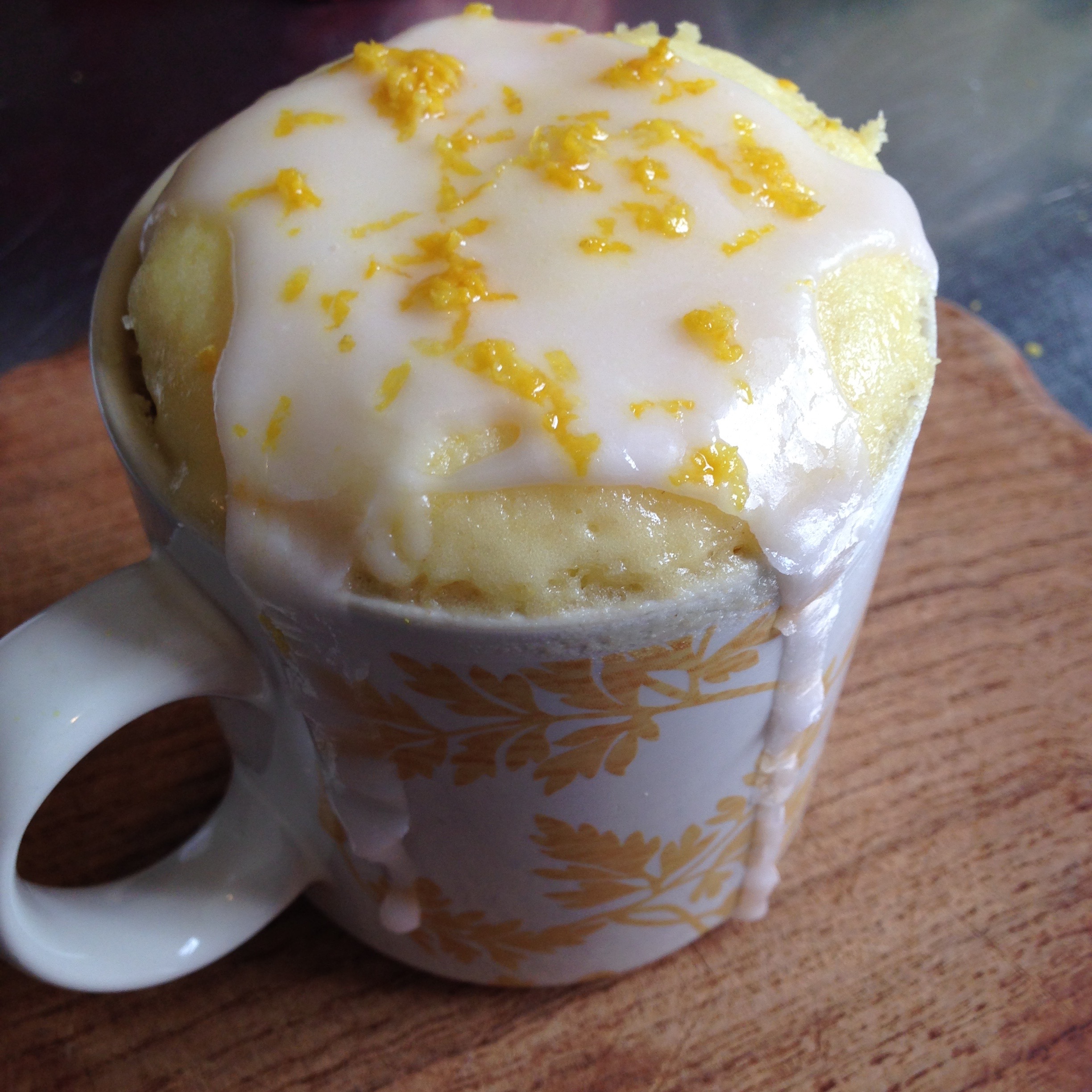 Mug cake al limone