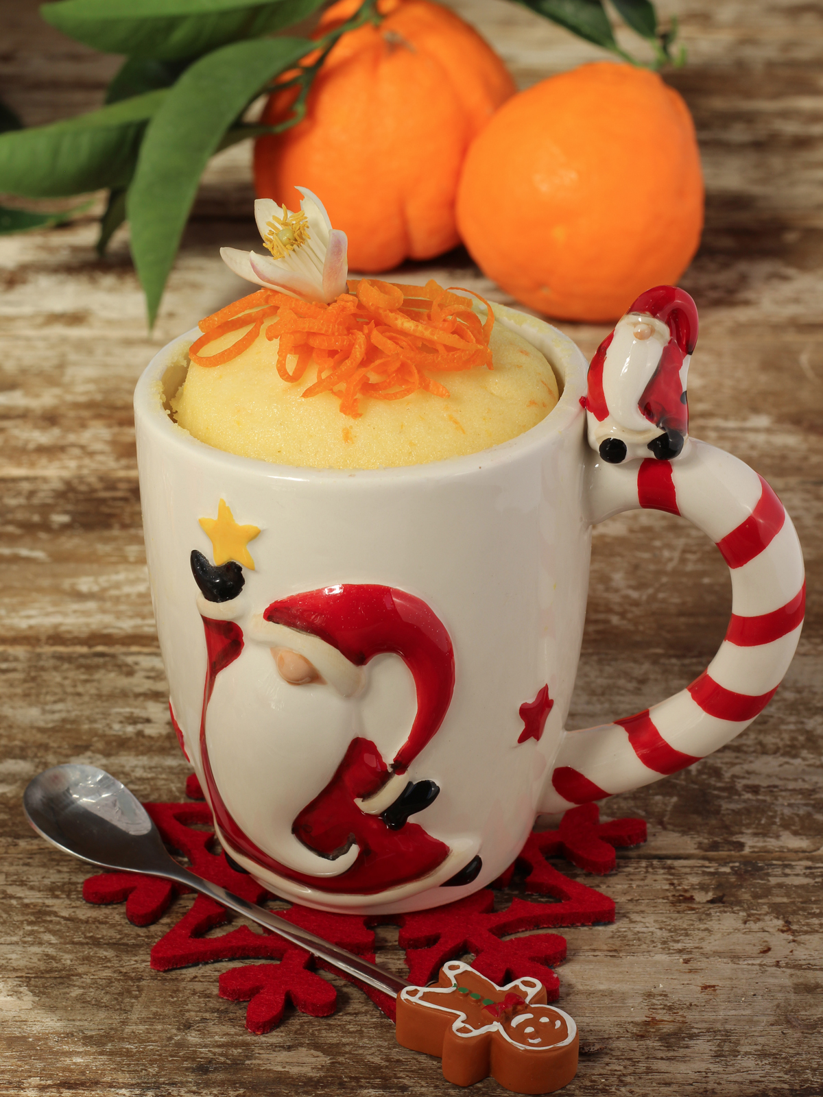 Mug cake all’arancia