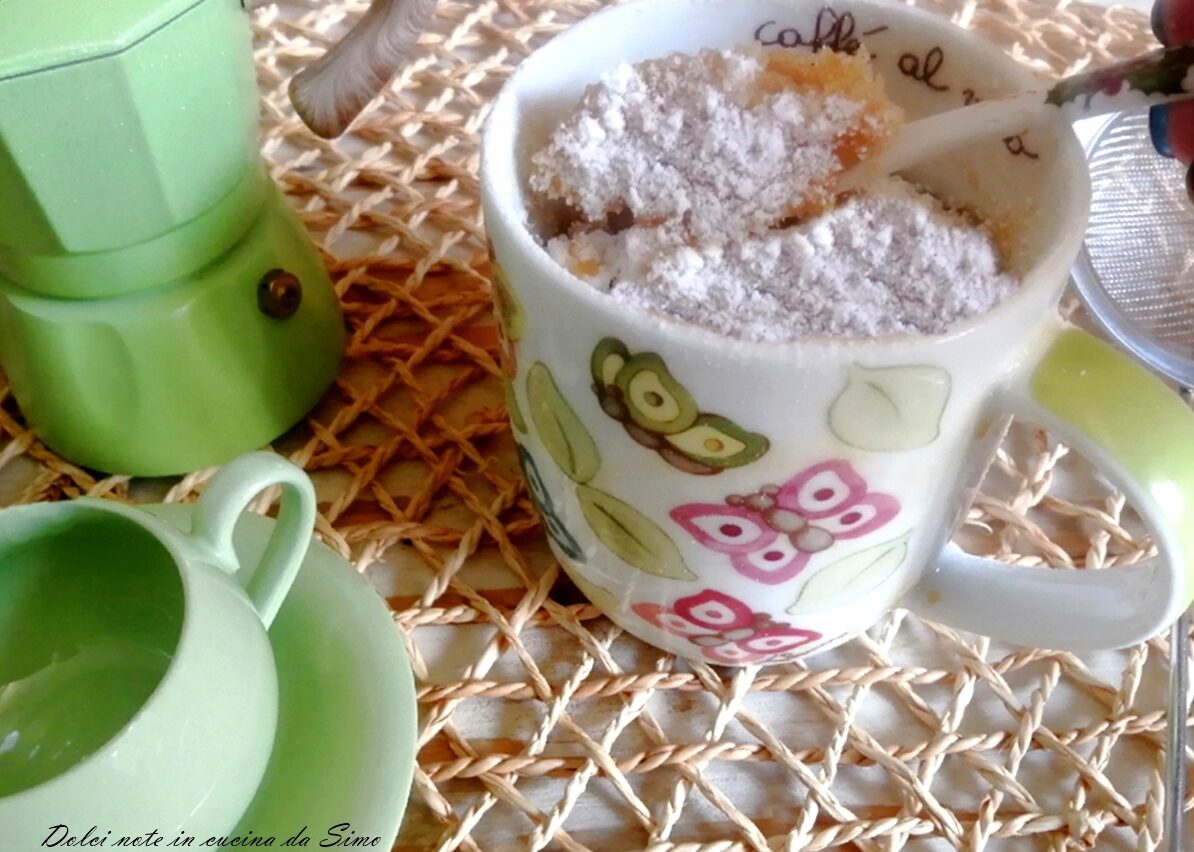 Mug Cake allo yogurt (Torta in tazza)