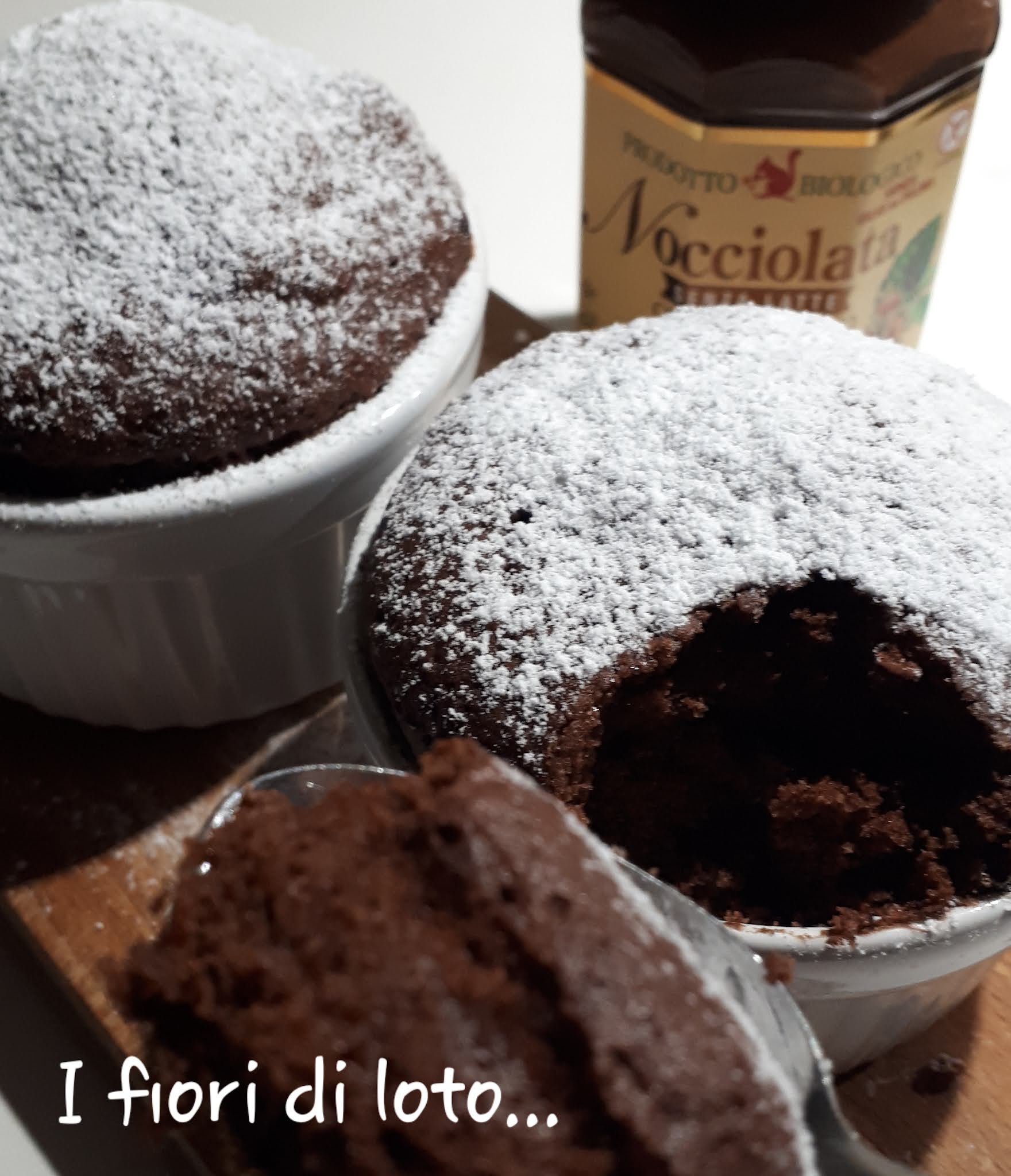 Mug cake con la nocciolata