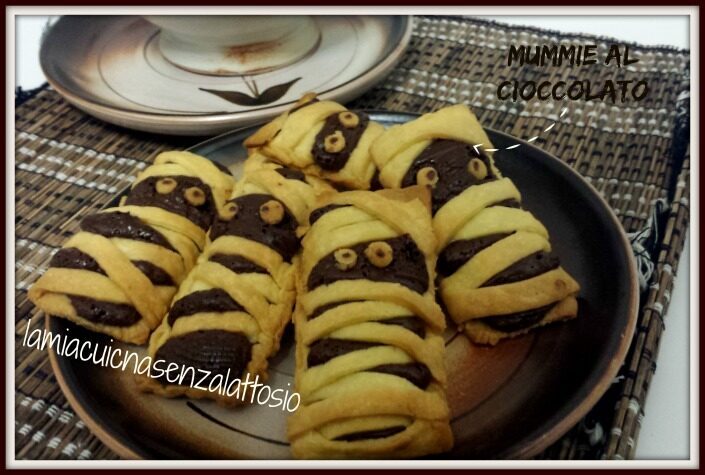 Mummie al cioccolato senza lattosio – ricette di halloween